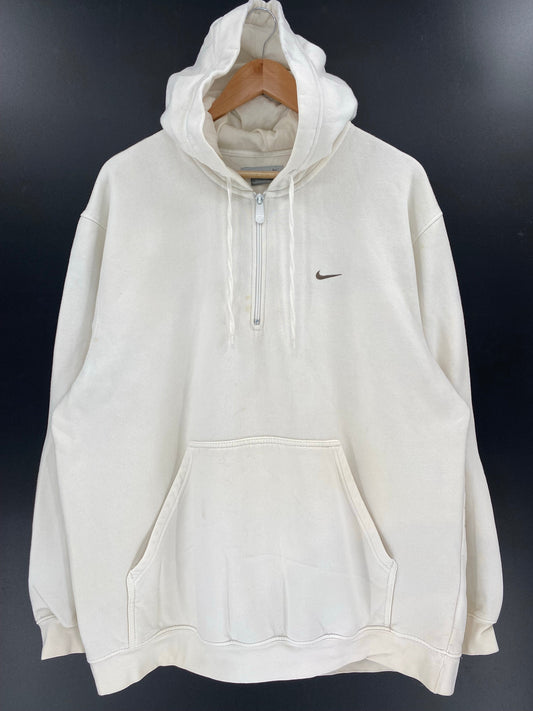00' NIKE MINI SWOOSH Size XL Vintage Hoodie Sweat-shirt / A9091