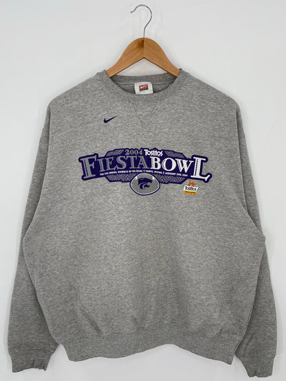 2004' NIKE TOSTITOS FIESTA BOWL Size L Vintage College Sweat-shirt / K6212