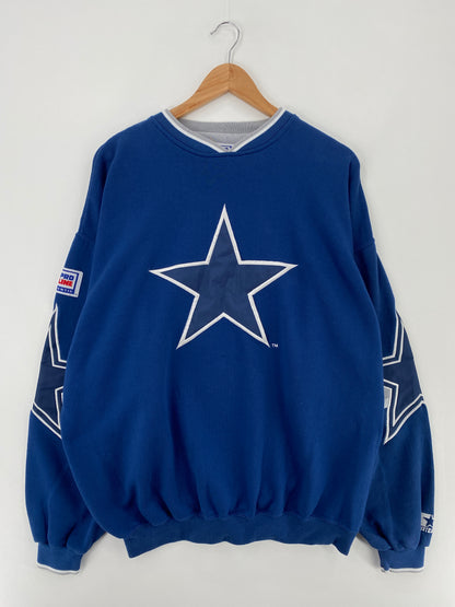 90's STARTER X DALLAS COWBOYS Size XL Vintage NFL Sweat-shirt / A9964