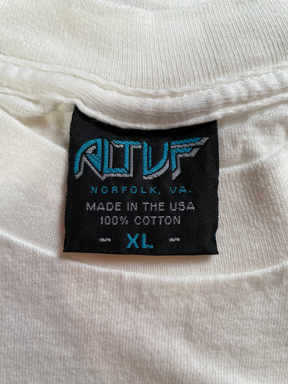 90's FORD MUSTANG Made in USA Size XL Vintage Racing T-shirt / A7365