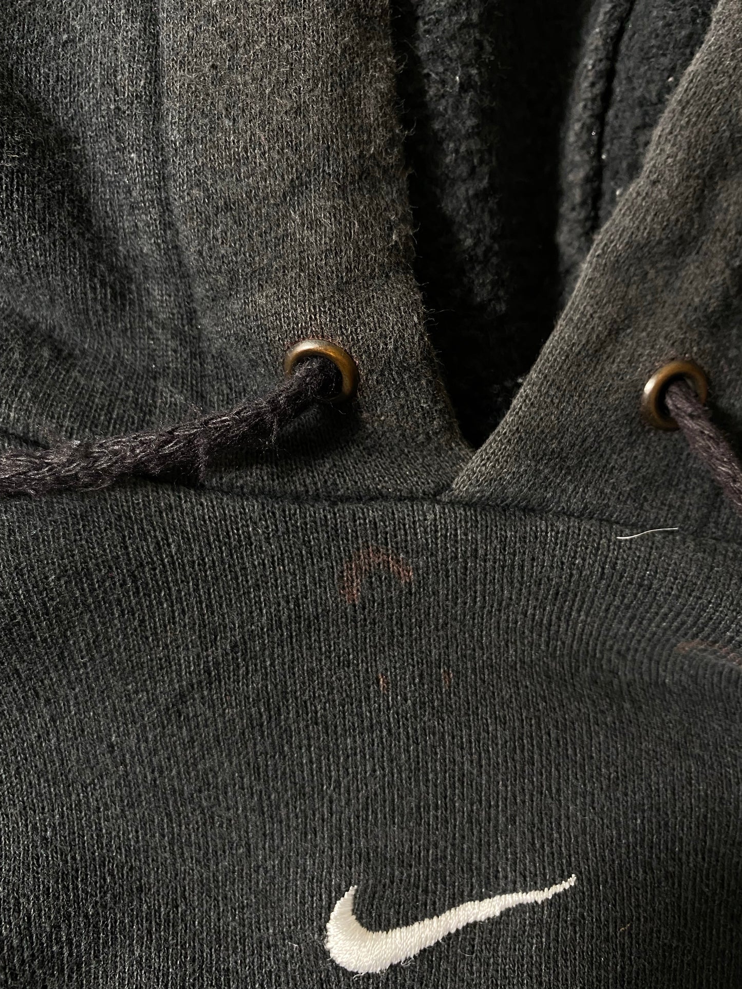 90's NIKE CENTER SWOOSH Size XXL Vintage Hoodie Sweat-Shirt / K6717