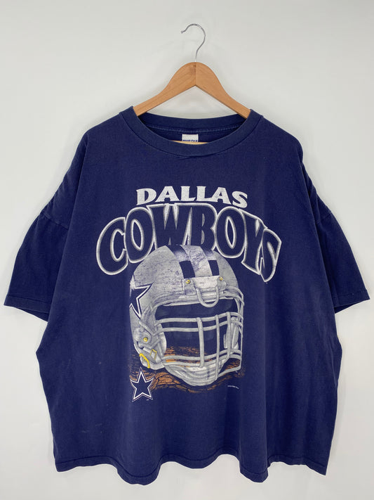 1996 DALLAS COEBOYS Size No Tag (Approx.XXXL-XXXXL) Vintage NFL T-shirt / K9793