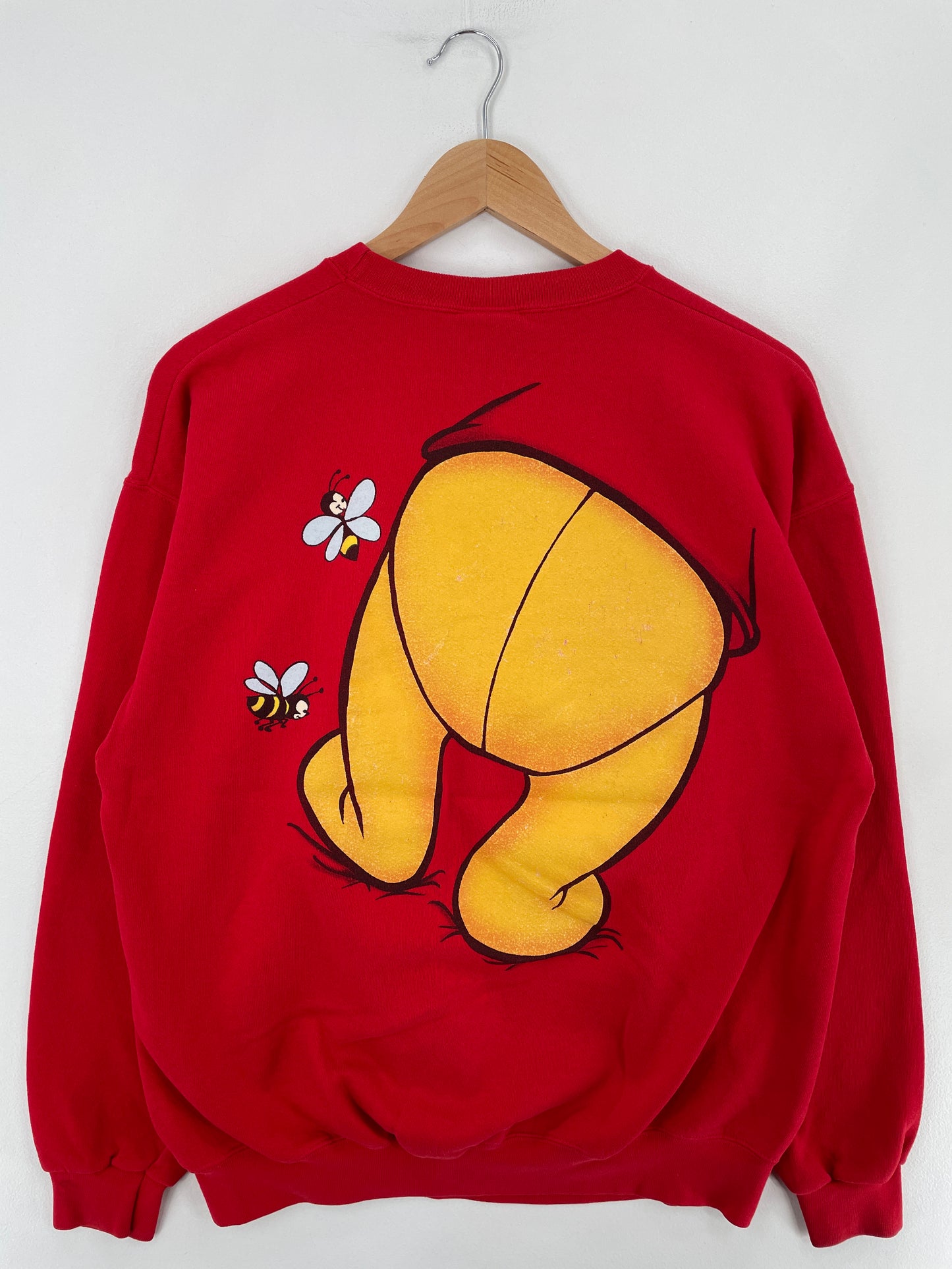90's DISNEY WIINIE THE POOH Made in USA Size L Vintage Sweat-shirt / E3276S