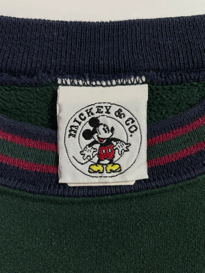 90's DISNEY MICKEY Made in USA Size L Vintage Sweat-Shirt / A2584