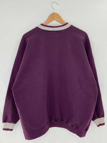 90's NIKE MINI SWOOSH Made in USA Size XL Vintage Sweat-shirt / k5687