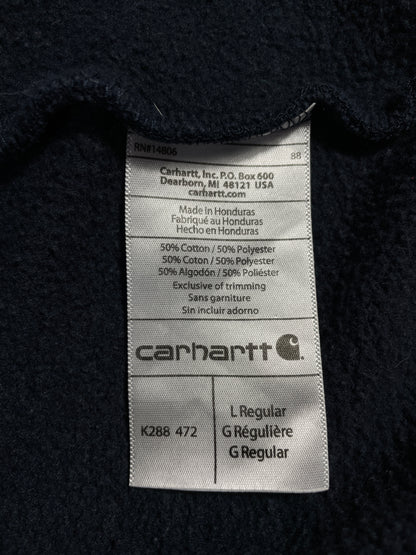 Vintage CARHARTT Size L Hoodie Sweat-Shirt / E3986S