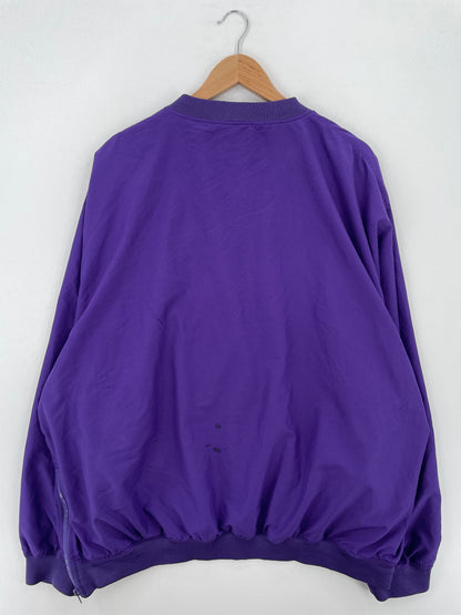 Vintage LSU Size XXL College Nylon Jacket / A9558