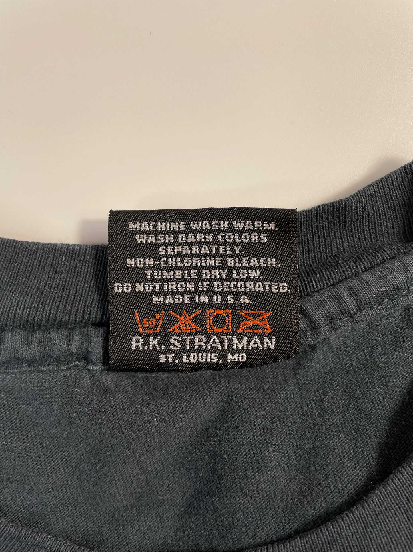 1998 HARLEY DAVIDSON x ILLINOIS Made in USA Size XL Vintage Long Sleeve T-Shirt / A1258