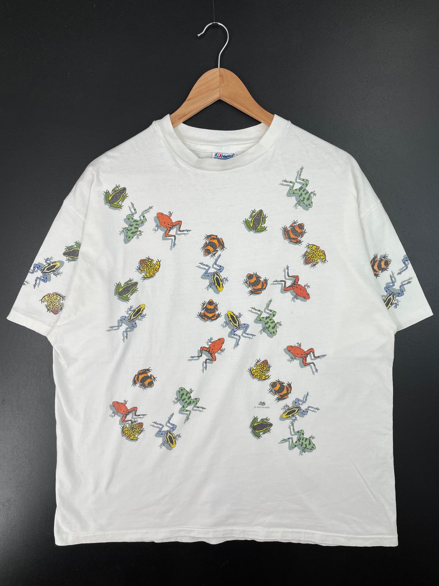 90's FROGS Made in USA Size XL Vintage T-Shirt / A7972