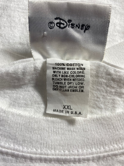 00' DISNEY EPCOT MADE IN USA Size XXL Vintage T-Shirt / K1379