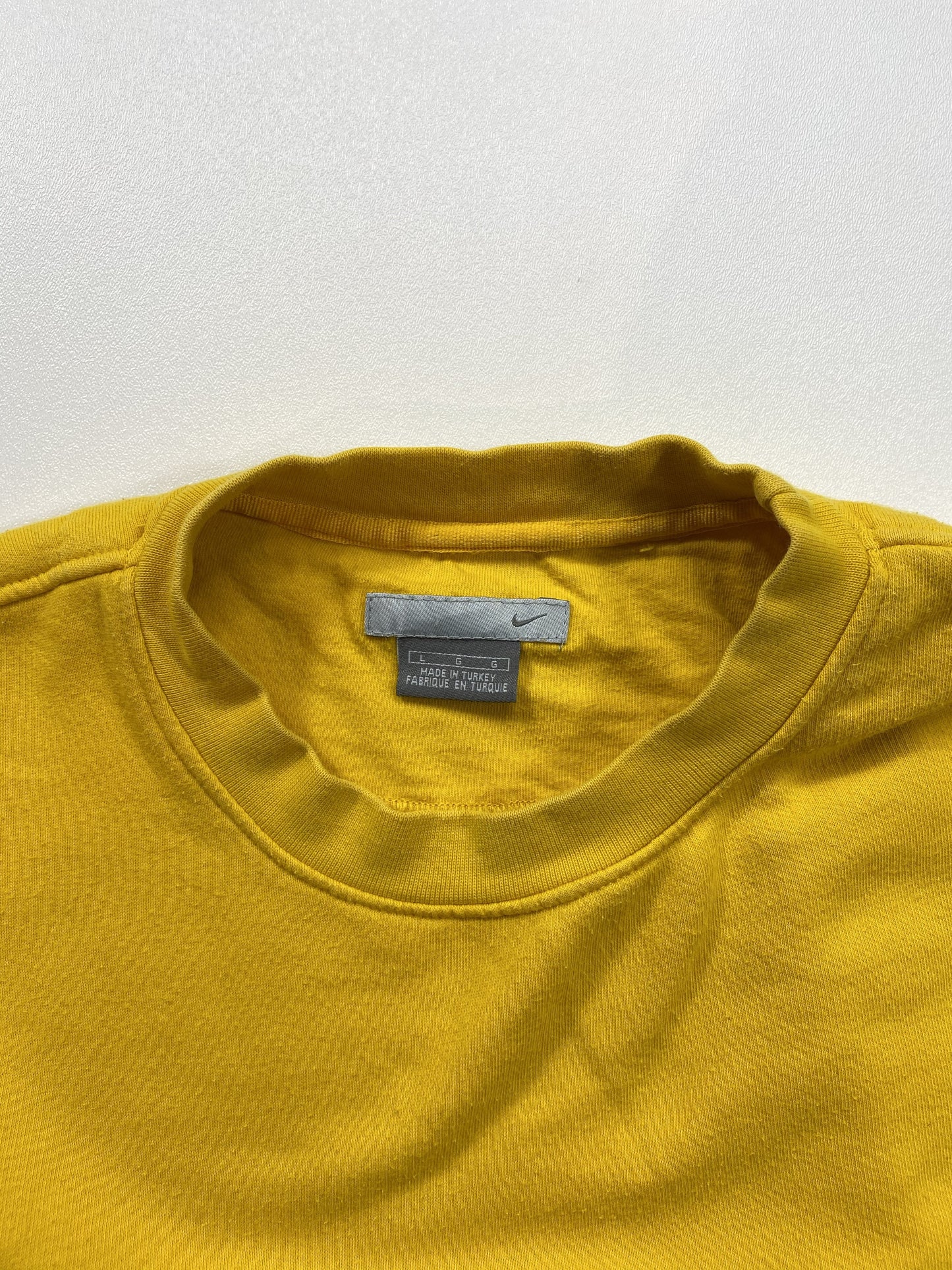 00’ NIKE MINI SWOOSH Size L Vintage Sweat-shirt  /k5114