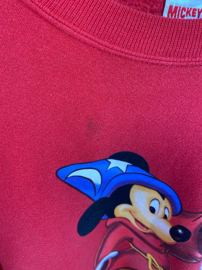 90's DISNEY MICKEY Made in USA Size XL Vintage Sweat-Shirt /K5496