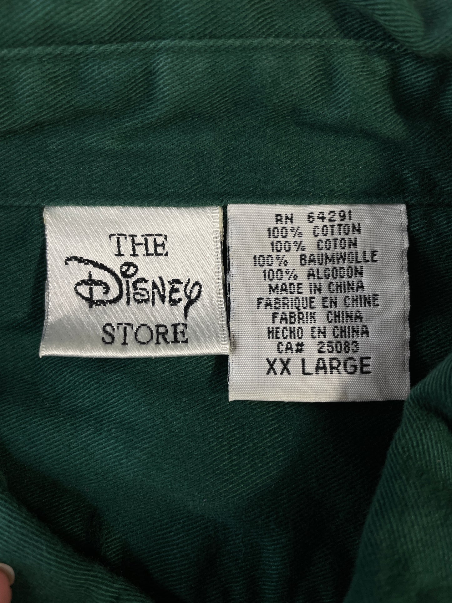 Vintage DISNEY MICKEY Size XXL Button down Shirt / G4011B