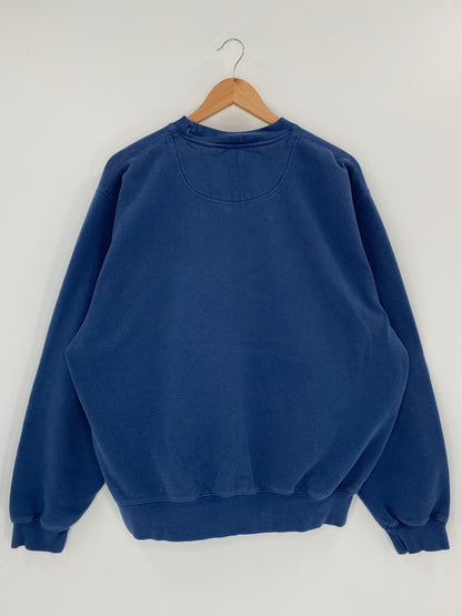 00' NIKE UNIVERSITY OF NORTH CAOLINA Size M Vintage Sweat-Shirt / K4606