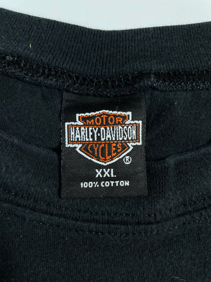 2002 HARLEY DAVIDSON CARIBBEAN Size XXL Vintage T-shirt / A7371