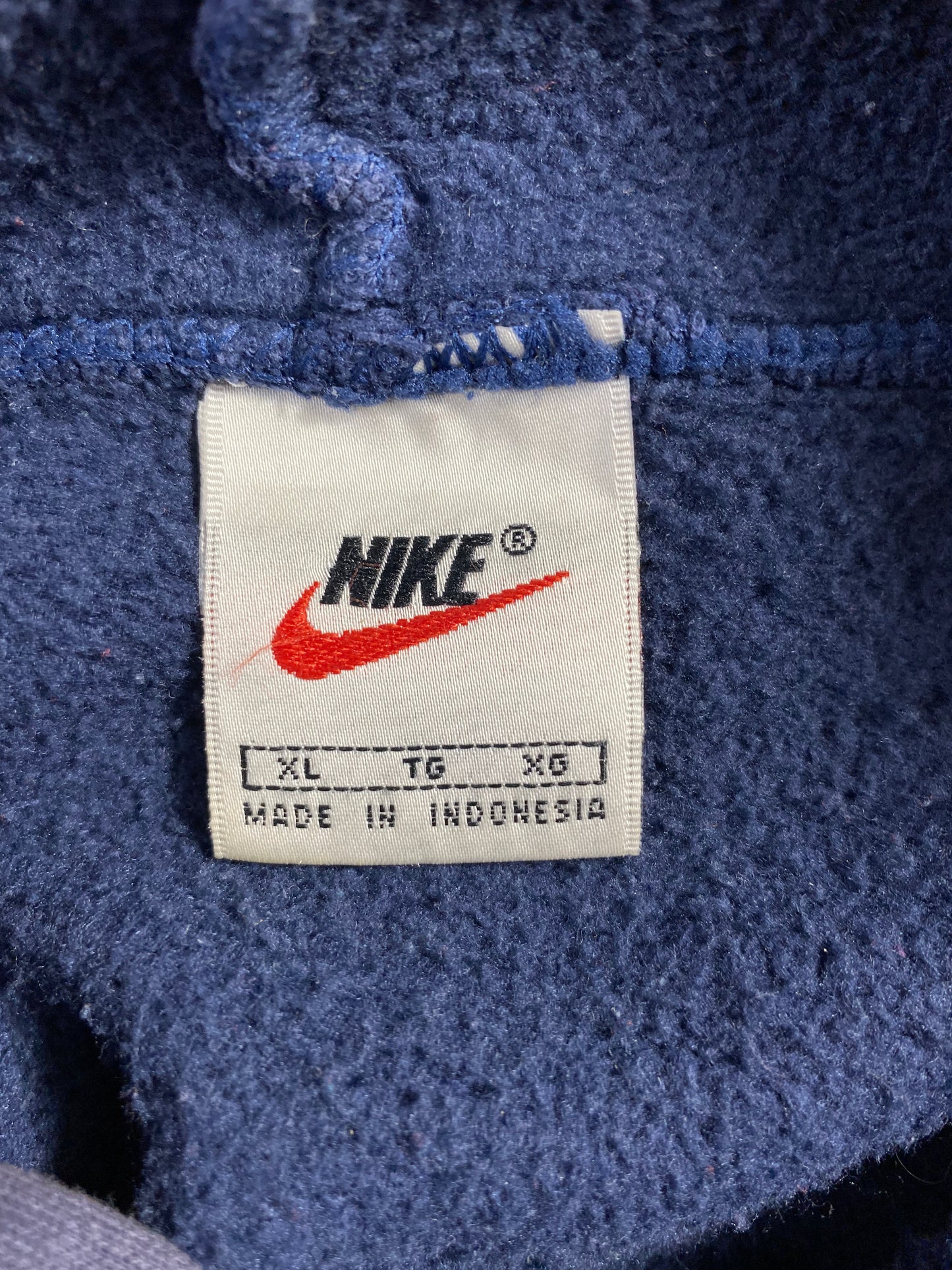 90's NIKE Size XL Vintage Hoodie Sweat-shirt / A549