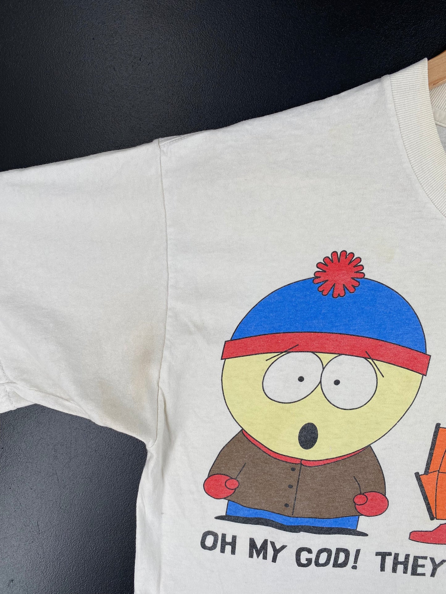 1997 SOUTH PARK Size L Vintage T-Shirts / E1585T