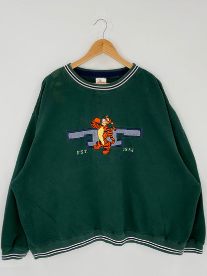 Vintage DISNEY TIGGER Size XXL Sweat-shirt / K5760