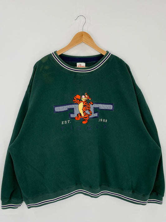 Vintage DISNEY TIGGER Size XXL Sweat-shirt / K5760