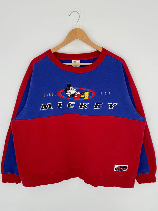 .00' DISNEY MICKEY Size XL Vintage Sweat-shirt / A7900