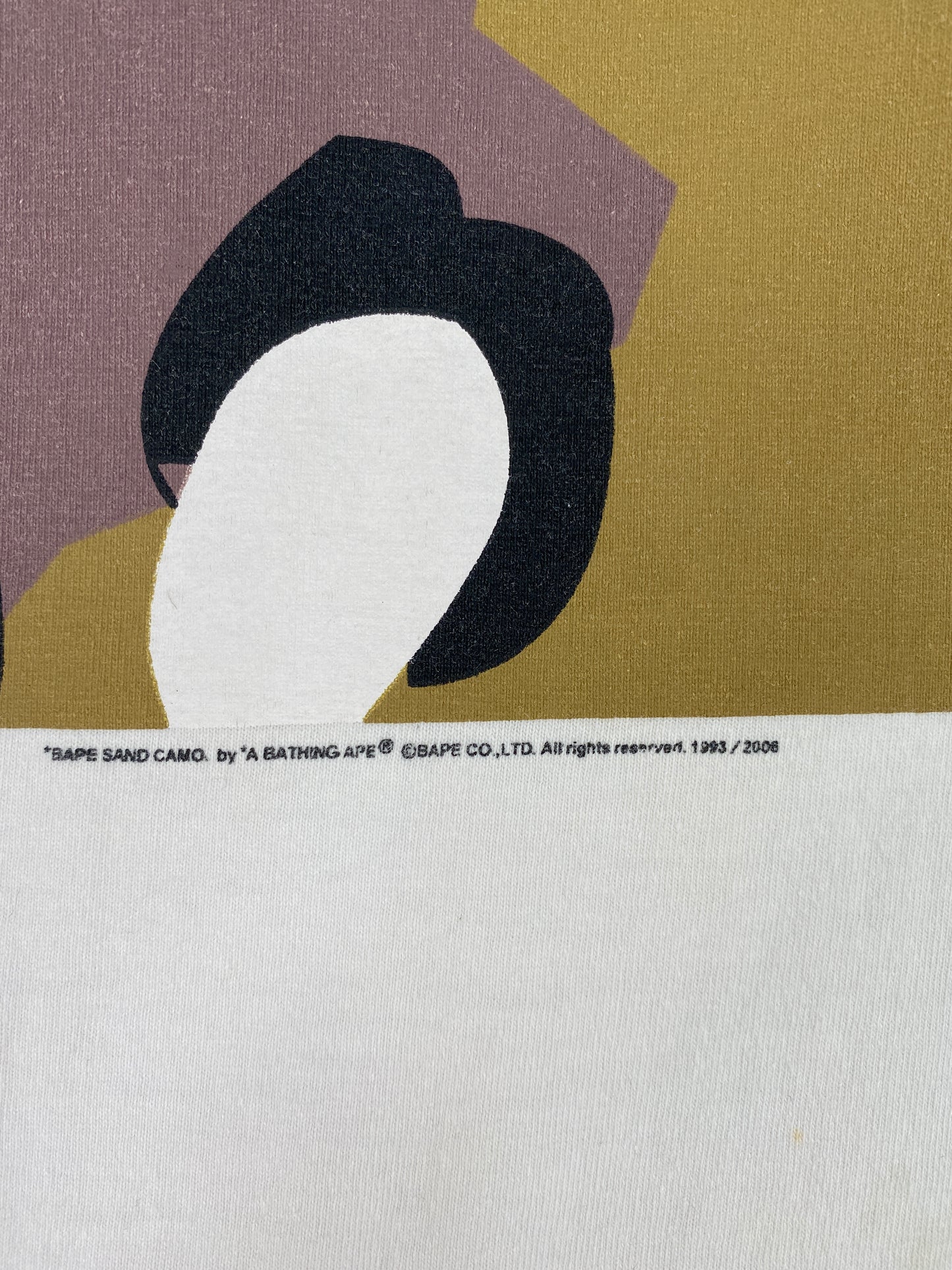 2008 BATHING APE Size XXXXL Vintage T-Shirt / A9942