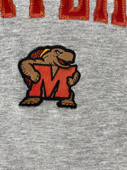 90's STARTER x MARYLAND Size XL Vintage College Sweat-shirt / E6316S