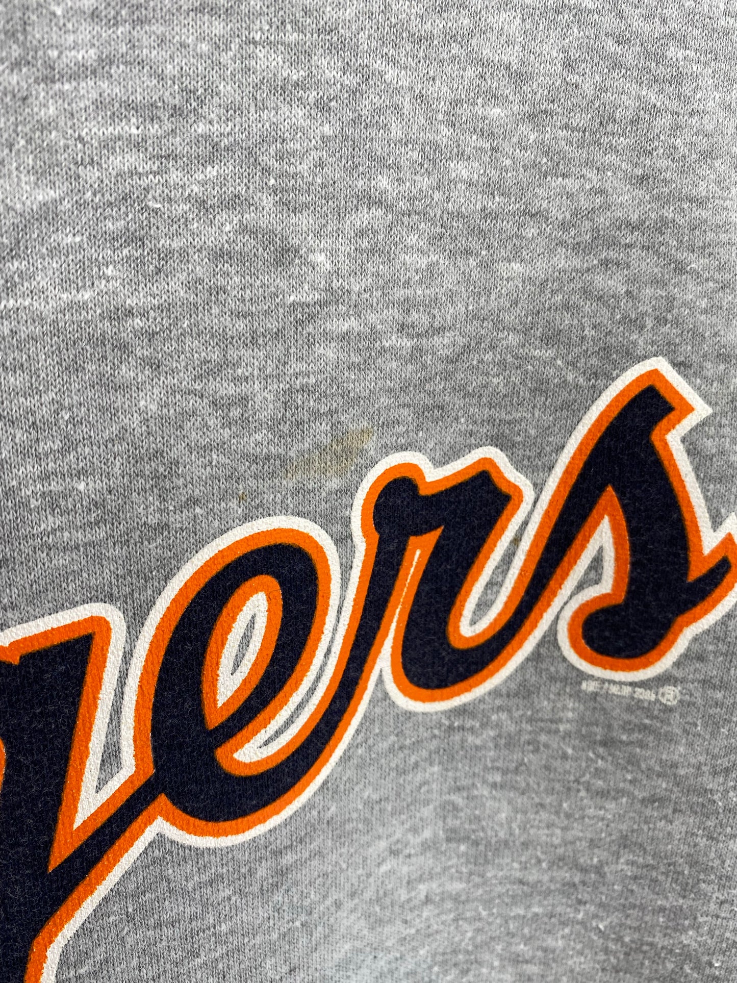 00' NIKE DETROIT TIGERS Size XL Vintage MLB Hoodie Sweat-shirt / K5577