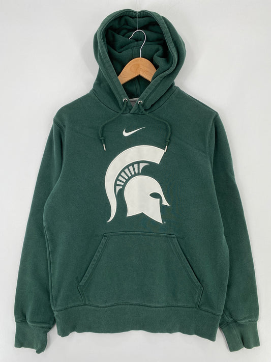 Vintage NIKE x MICHIGAN STATE Size M Vintage College Hoodie Sweat-Shirt / E1384S