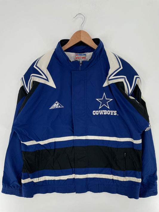 90’s DALLAS COWBOYS Size L NFL Nylon Jacket / A2533