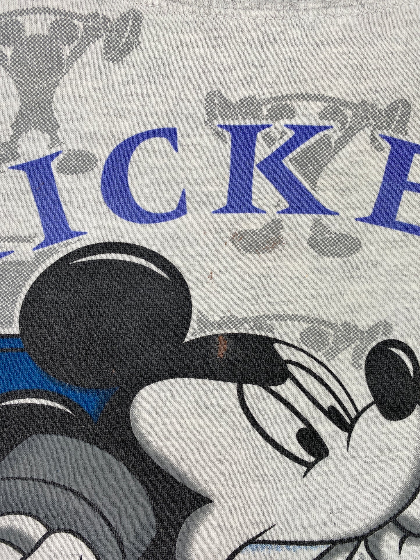 90's DISNEY MICKEY'S GYM Approx. Size L Vintage Sweat-shirt / A7228