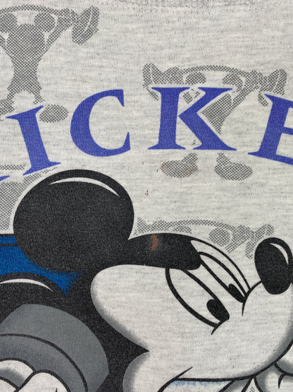 90's DISNEY MICKEY'S GYM Approx. Size L Vintage Sweat-shirt / A7228
