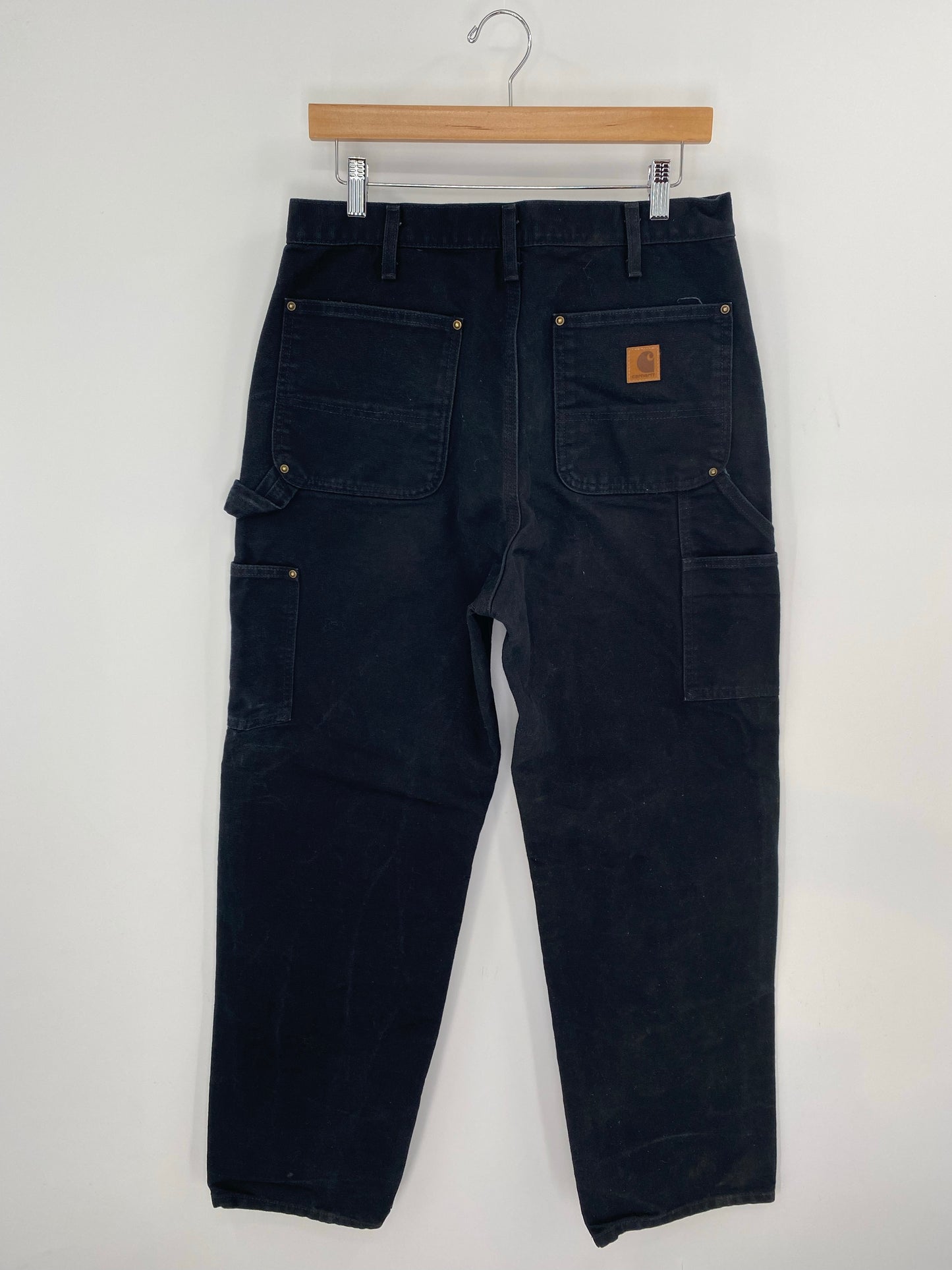 Vintage CARHARTT Size 33x32 Double Knee Duck Pants / K8207
