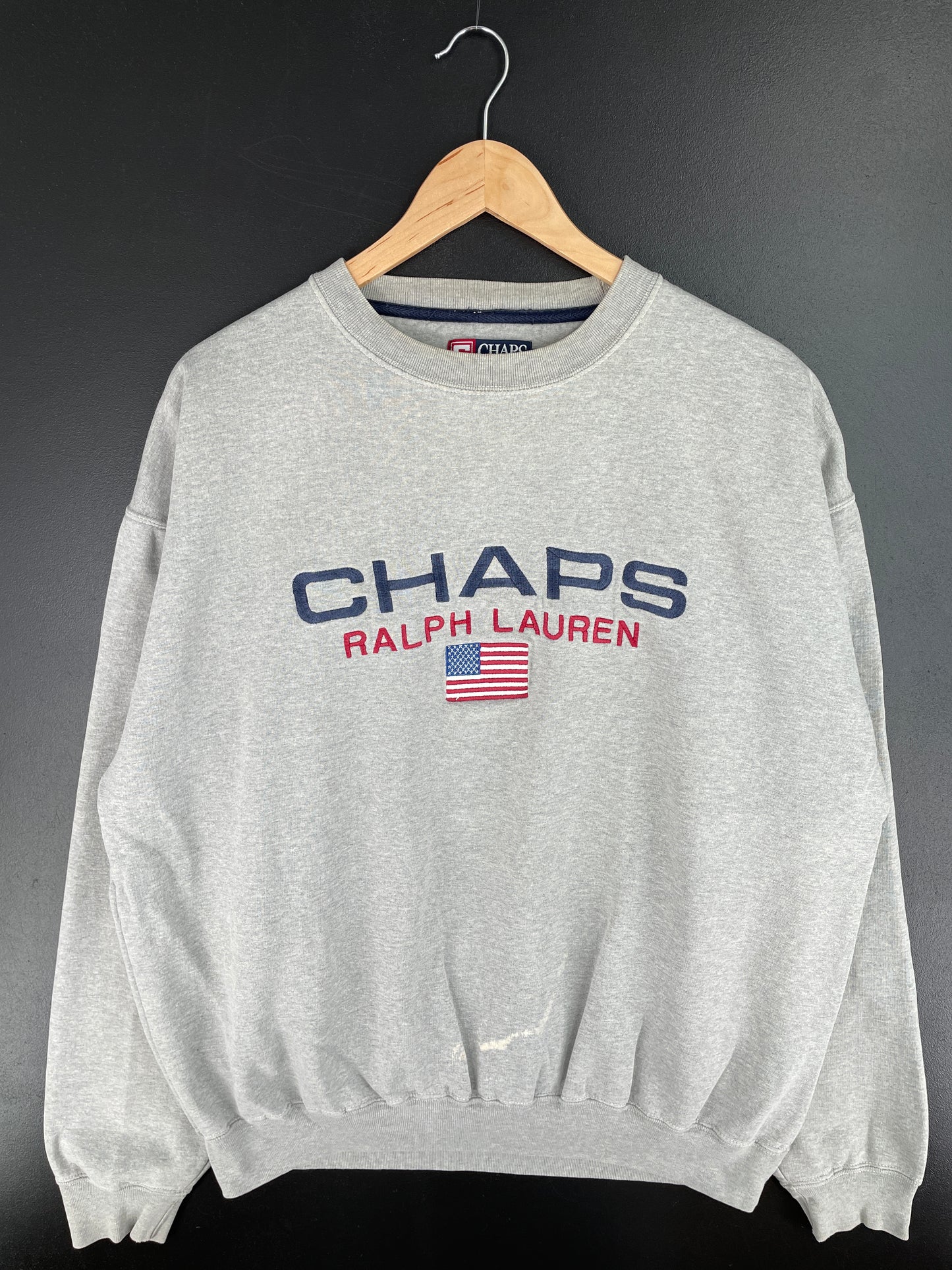 90's CHAPS RALPH LAUREN Size XL Vintage Sweat-shirt / A4074