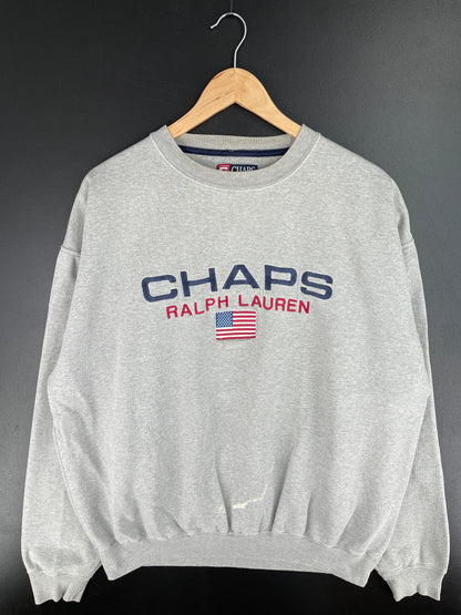 90's CHAPS RALPH LAUREN Size XL Vintage Sweat-shirt / A4074