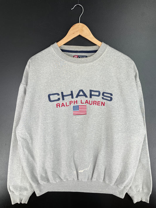 90's CHAPS RALPH LAUREN Size XL Vintage Sweat-shirt / A4074