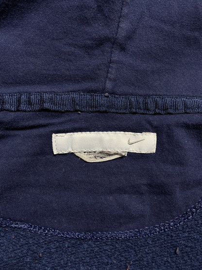 00’ NIKE MINI SWOOSH Size No Tag(approx.XL) Vintage Hoodie Half Zip-up Sweat-shirt/ K7942