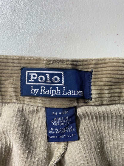 90’s POLO RALPH LAUREN Size 36x30 Corduroy Pants / K8360