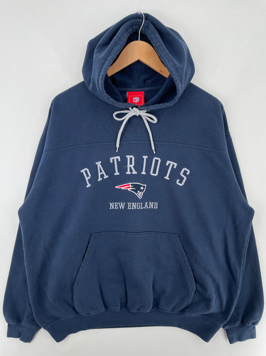 Vintage NEW ENGLAND PATRIOTS Size Approx.XXL NFL Sweat-shirt / E2731S