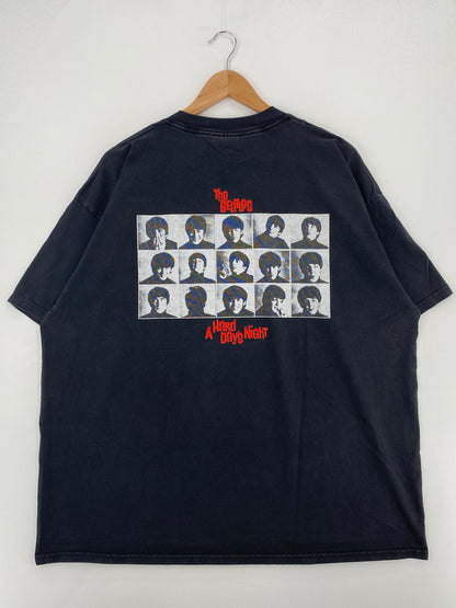 00’ THE BEATLES Size XXL Vintage Music T-Shirt / A5101