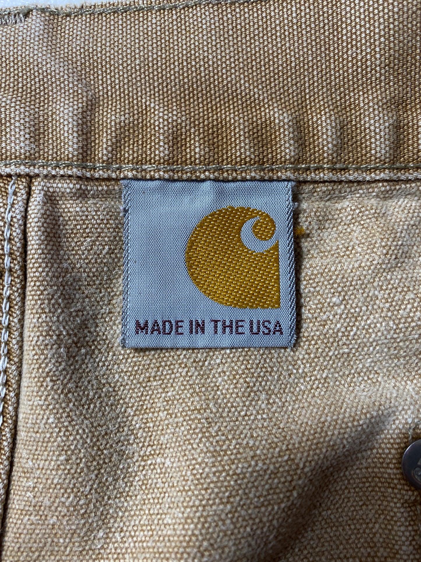 Vintage CARHARTT Made in USA Size W39xL30 Double Knee Pants / A6624