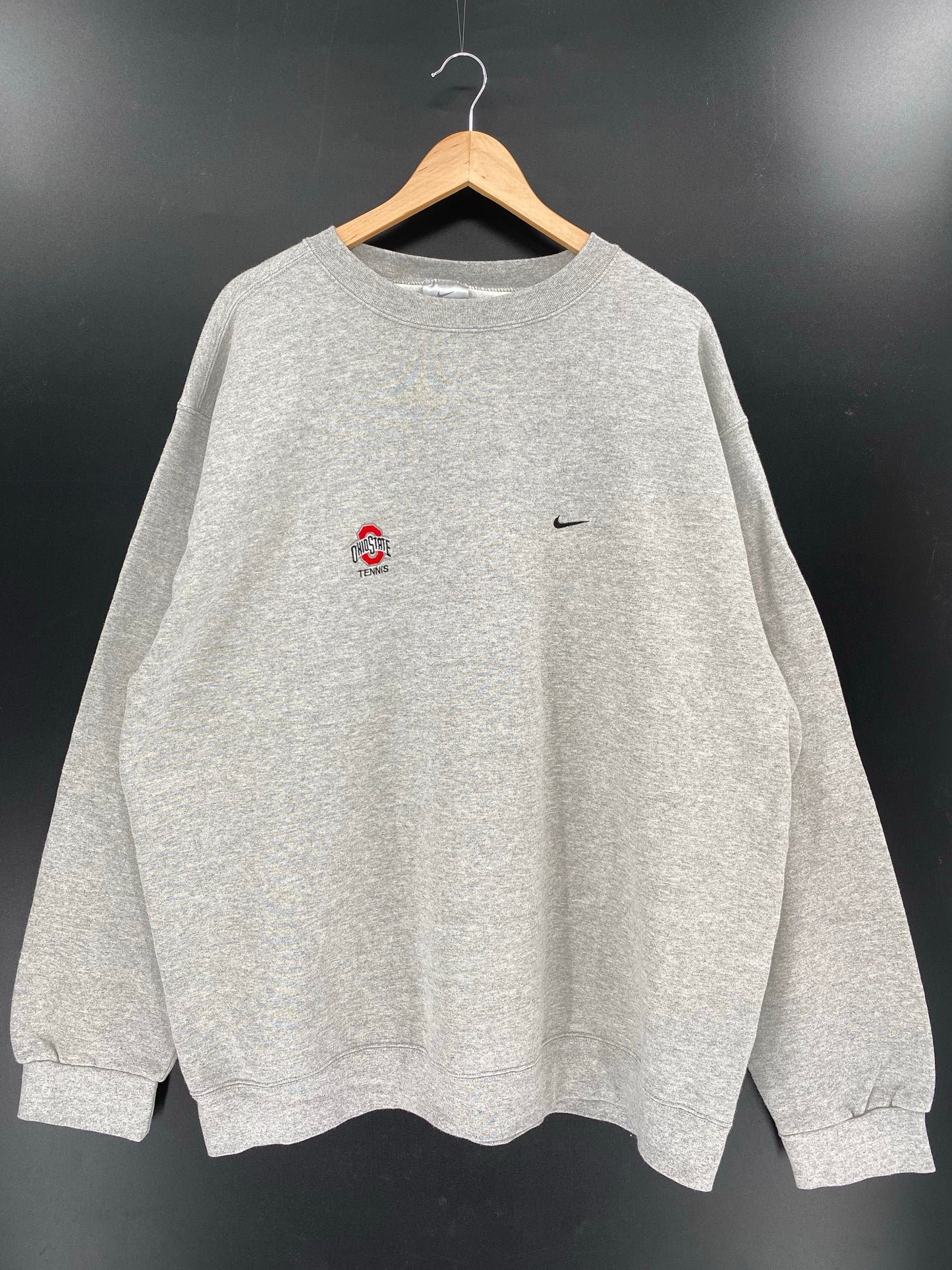 90’s NIKE Mini Swoosh OHIO STATE Made in USA Size XXL Vintage Sweat-Shirt / K6106