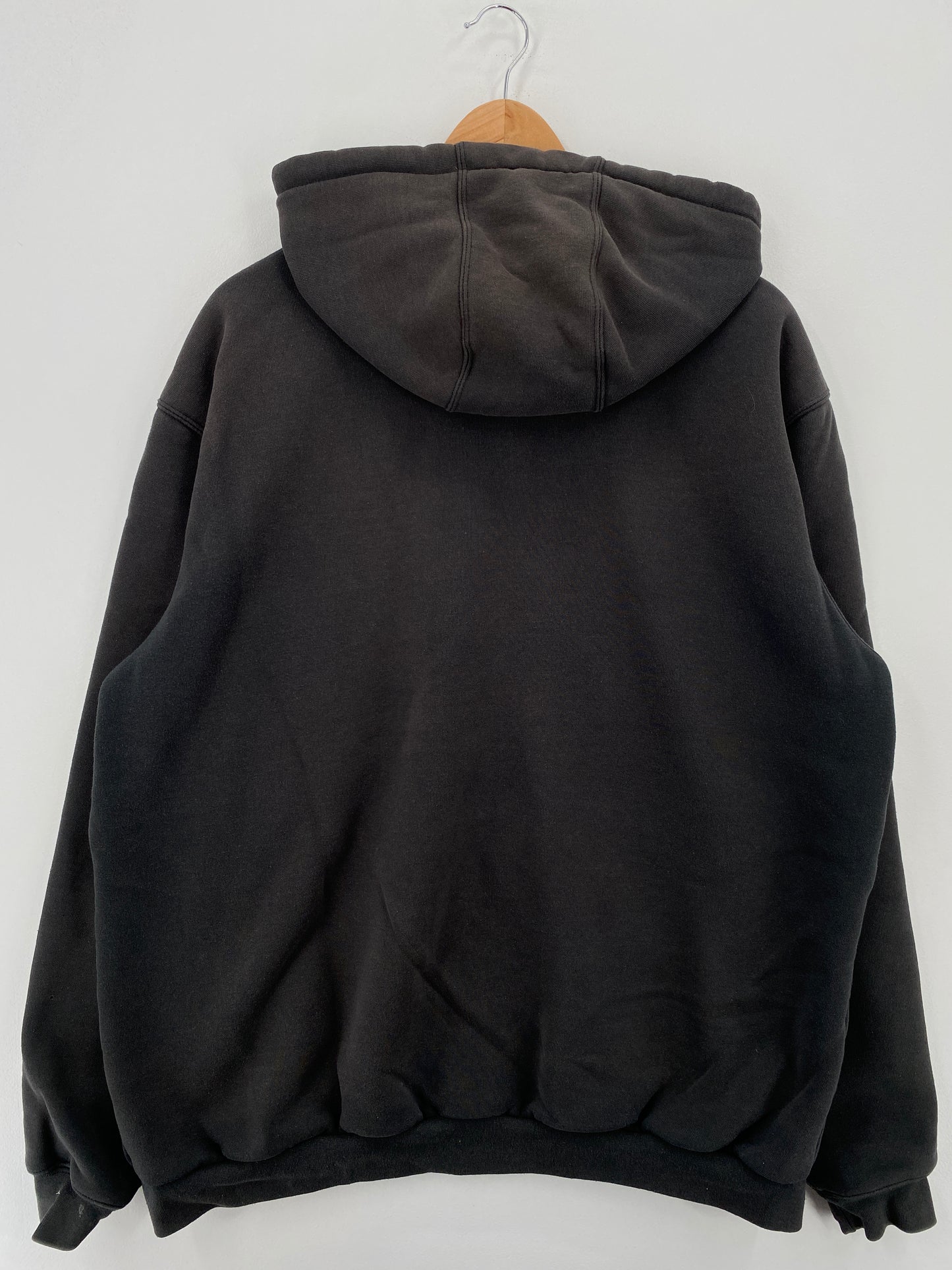 Vintage CARHARTT Size L Hoodie Zip-up Sweat-Shirt / A7927