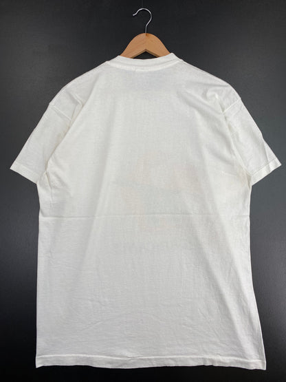 1989 MAIAMI HURRICANES Made in USA Size XL Vintage College T-Shirt / E5242T