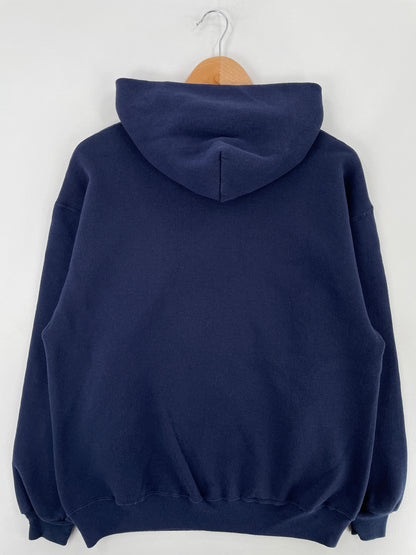 90's RUSSELL x NOTRE DAME Made in USA Size L Vintage College Hoodie Sweat shirt / E4509S