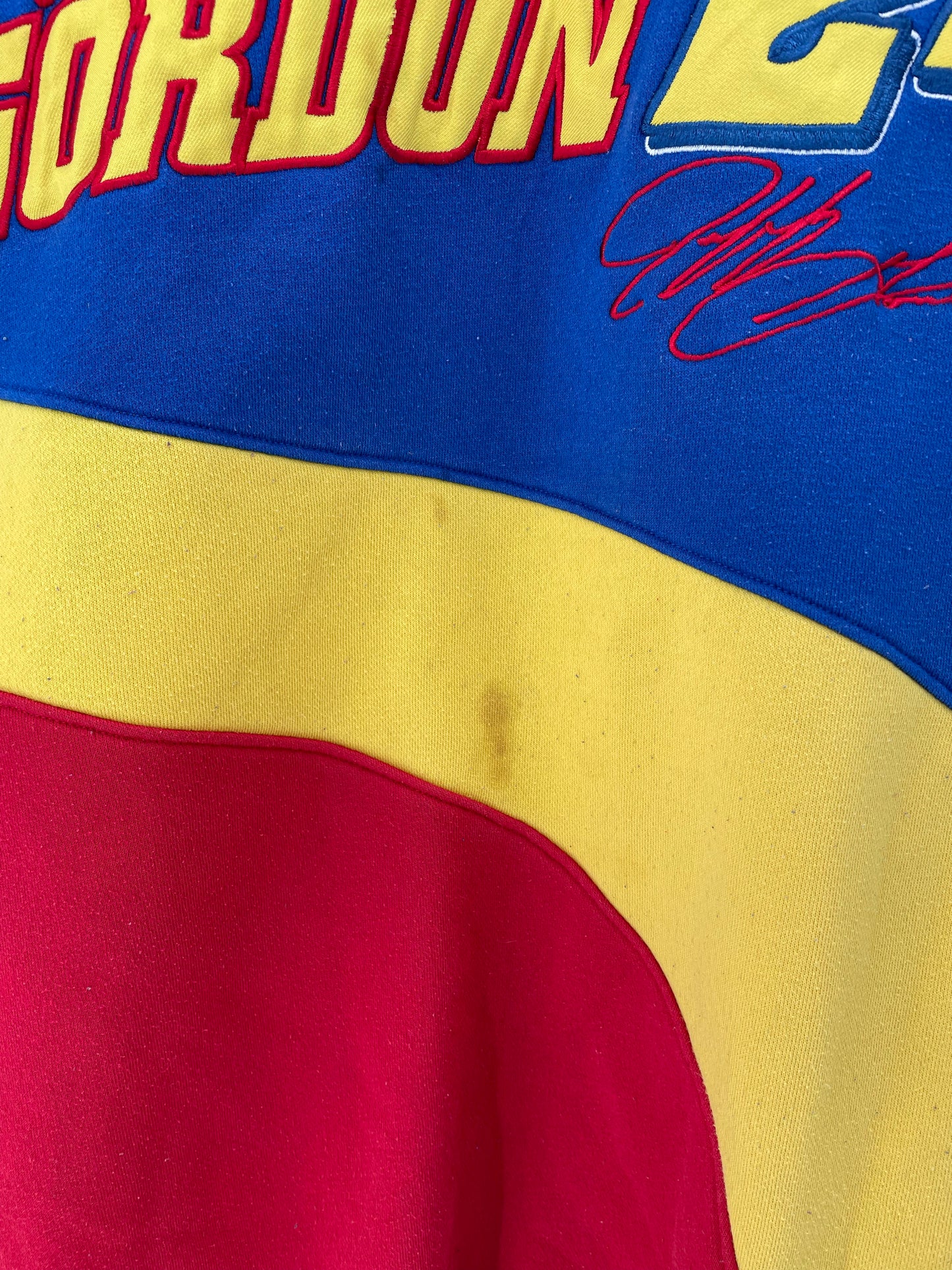 Vintage  NASCAR JEFF GORDON Size XL Racing Sweat-Shirt / k5981