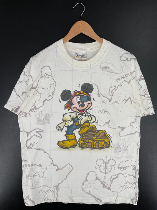 00' DISNEY MICKEY Size L Vintage T-shirt / A6616