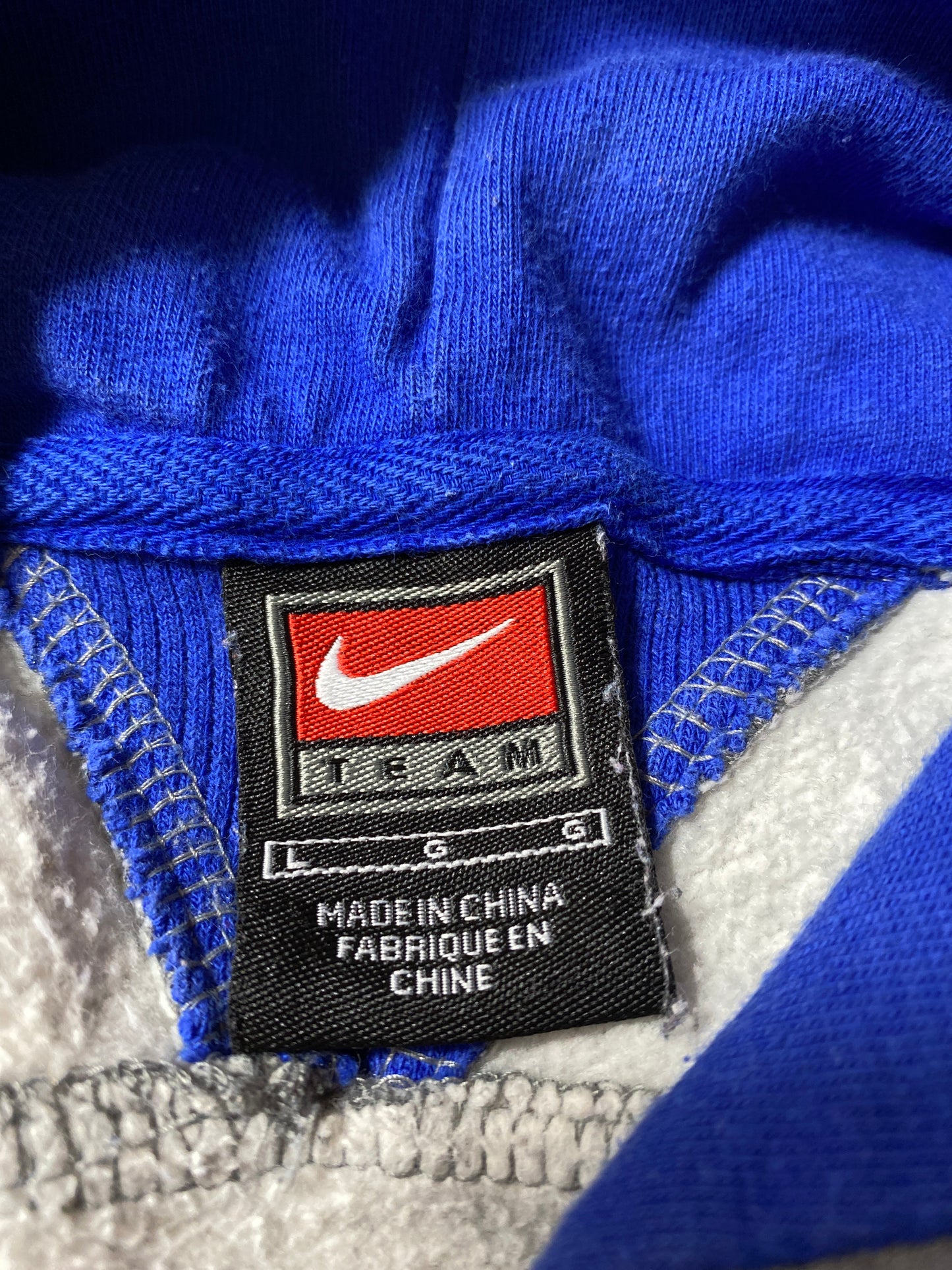 00’ NIKE DUKE Size L Vintage Sweatshirt / 9812