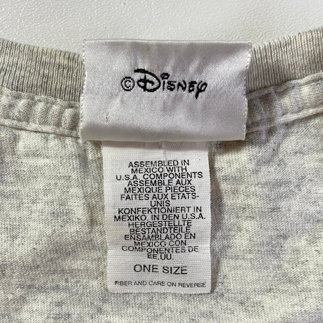 00' DISNEY SEVEN DWARFS Size One Size (Approx. XXXL) Vintage T-Shirt / A8433