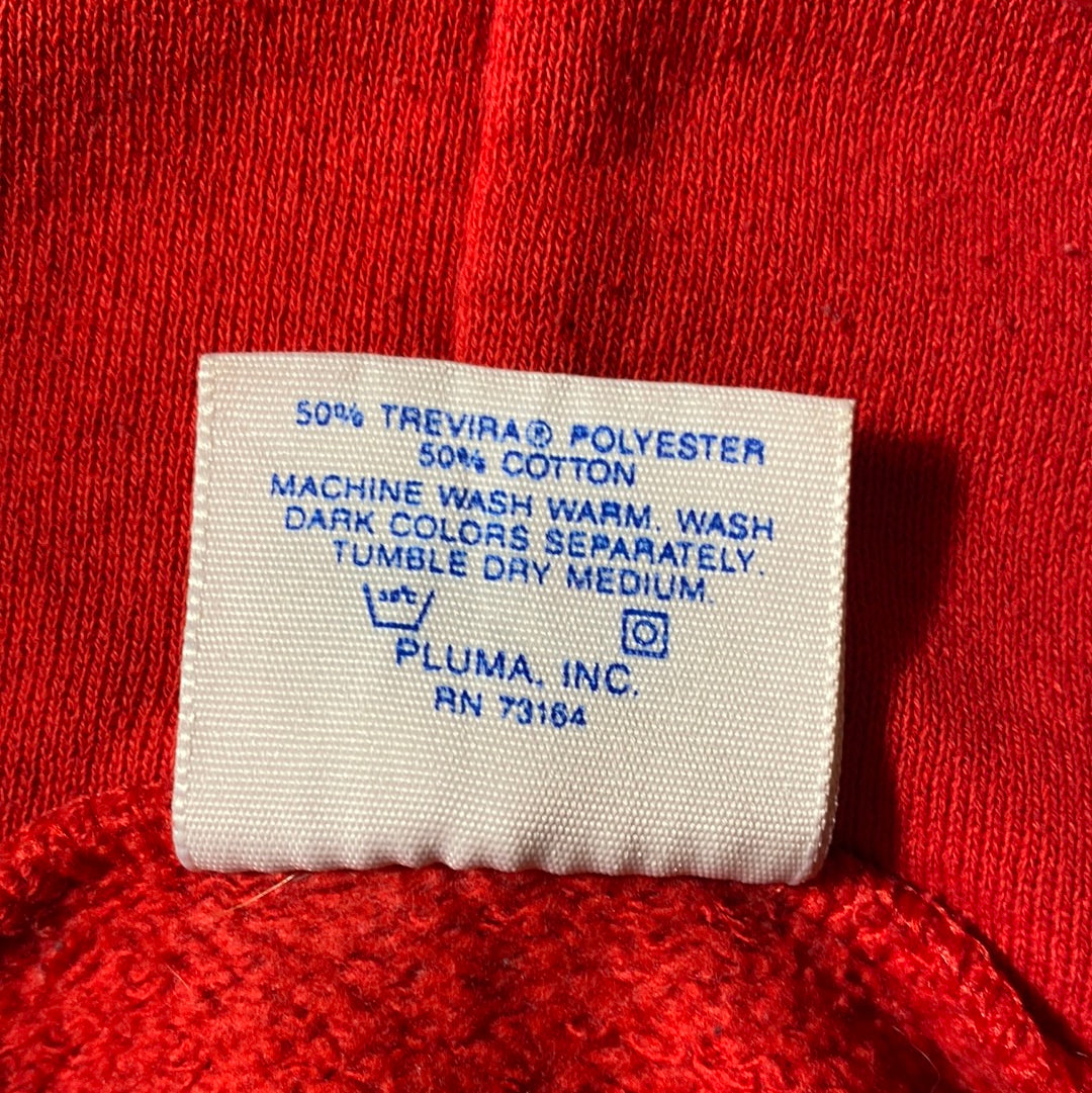 80’s BUDWEISER Made in USA Size L Vintage Hoodie Sweat-shirt / E344