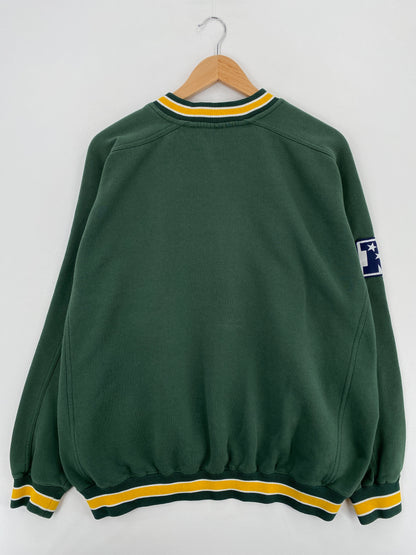 90's GREEN BAY PACKERS Size XL Vintage NFL Sweat - Shirt/ A5890